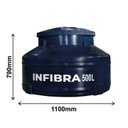 Ver imagem 4 de Tanque Reservatório de Água 500 Litros Infibra