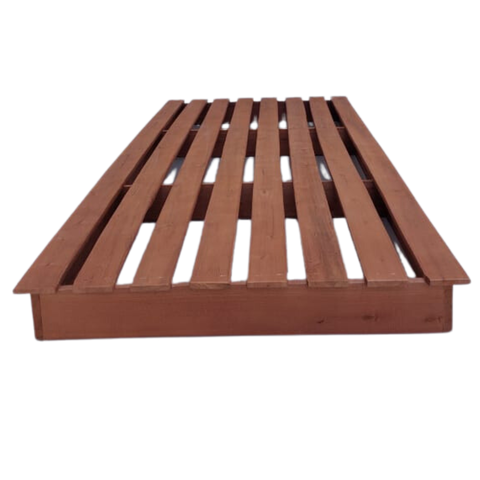 Cama Solteiro Montessoriana Penafort 188x88x12 Cor Imbuia