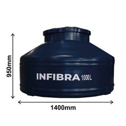 Tanque de Água 1.000 Litros Infibra - 4