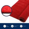 Grama Sintética Vermelha 12mm para Jardim Proteção UV e Anti-Fungo - 3