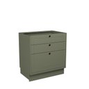 Ver imagem 2 de Balcão de Cozinha 80cm 3 Gavetas Sevilha