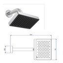 Ver imagem 2 de Chuveiro Parede Flex Cromado 15cm Deca