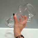 Ver imagem 4 de Vaso Decorativo Cachepô Enfeite 25x12x12cm Vidro Transparente