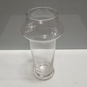 Ver imagem 6 de Vaso Decorativo Cachepô Enfeite 25x12x12cm Vidro Transparente