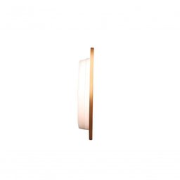 Relógio de Parede Branco com Dourado Silencioso Herweg 685318 Único - 2