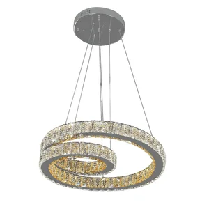 Pendente Led Redondo 50cm 72w 3000k 4000k 6000k 3400lm com Controle Remoto Bivolt