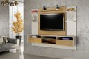 Ver imagem 3 de Home Suspenso Status para Tvs de Ate 60 Polegadas Valdemoveis Off White/Cinamomo