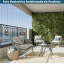Ver imagem 2 de Sofá 2 Lugares Noronha Seiva Fratini 123 Cm (largura) Base Aço Assento Polipropileno Estofado