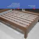 Ver imagem 7 de Cama Casal 153x118x200cm 100% MDF Premium Ripada Branco