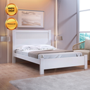 Ver imagem 5 de Cama Casal 153x118x200cm 100% MDF Premium Ripada Branco