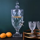 Ver imagem 4 de Suqueira Vidro Cristal 3 Litros Festa Casamento com Torneira