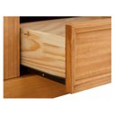 Ver imagem 7 de Rack para TV até 60 Polegadas Rústico 3 Gavetas Madeira Maciça 170cm England Marrom