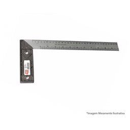 Esquadro Max Cabo Plastico 10 25cm 91010 - 1