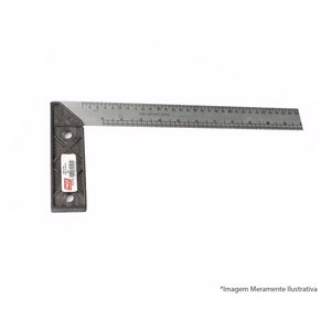 Esquadro Max Cabo Plastico 10 25cm 91010