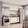 Cozinha Compacta 4 Peças com Duplo Aéreo Basculante 100% Mdf - 1