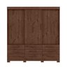 Guarda-roupa Mdp 3 Portas 9 Gavetas Ideale Max - 3
