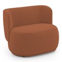 Ver imagem 1 de Namoradeira Decorativa Orgânica Molly 02 Lugares Bouclê Terracota - Desk Design