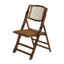 Ver imagem 4 de Kit com 6 Cadeiras Bali Moderna e Elegante Dobrável em Bambu Natural