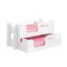 Cama Beliche Infantil Solteiro Montessori Branco - 3