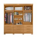 Ver imagem 2 de Guarda-roupa Mdp 3 Portas 9 Gavetas Ideale Max