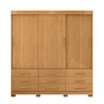 Guarda-roupa Mdp 3 Portas 9 Gavetas Ideale Max - 3