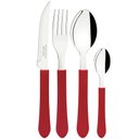 Ver imagem 2 de Faqueiro 16 Peças Tramontina Lâminas em Aço Inox Leme