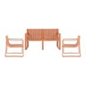 Conjunto Para Jardim com um Sofá e Duas Poltronas Verte Eco - 1