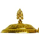 Ver imagem 6 de Açucareiro em Porcelana e Metal Dourado - 28x38x21cm Prime Home Decor 36960