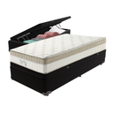 Ver imagem 1 de Cama Box Baú com Colchão de Molas Ensacadas Pillow In Anjos King Best Solteiro 88cm Preto