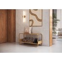 Ver imagem 4 de Sapateira Banco 900 Luna 28088 Hanover/dourado