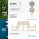 Ver imagem 4 de Conjunto Para Jardim com um Sofá, Duas Poltronas e Duas Mesas de Centro Verte Eco