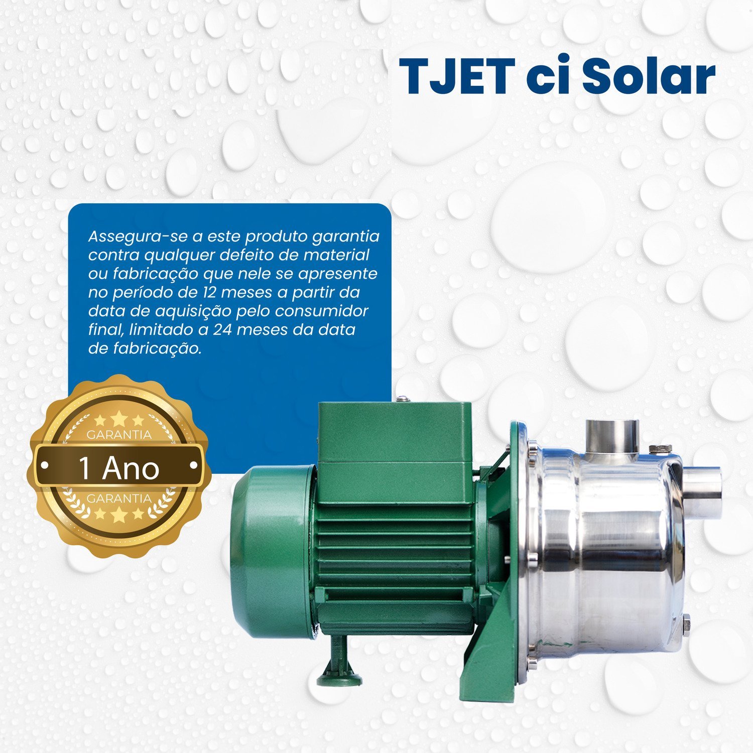 Bomba Solar Autoaspirante Inox Tjet Ci 570w Motor Thebe Ip44 76v - 6