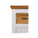 Ver imagem 4 de Escrivaninha Mesa Escritório de Madeira Maciça 2 Portas e 2 Gavetas Coleção England