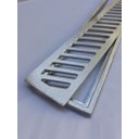 Ver imagem 4 de Grelha Ralo Linear 10x50 modelo Reforçado Diagonal - Aluminio - Ficone Reis