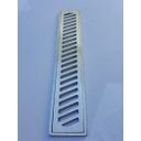 Ver imagem 6 de Grelha Ralo Linear 10x50 modelo Reforçado Diagonal - Aluminio - Ficone Reis