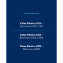 Ver imagem 3 de Caixa de Massa 40 Litros Azul Afort