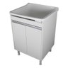 Tanque de Lavanderia com Gabinete 100% Mdf + Sifão + Válvula Cor:branco - 1