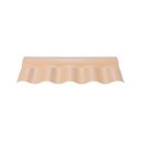 Ver imagem 1 de Cumeeira Central Articulada Plan PVC 88 x 35cm Afort Bege