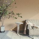 Ver imagem 2 de Mesa Auxiliar Oval 60cm Tb604 - Dalla Costa Off White