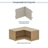 Módulo de Canto Reto 40 Frame CabeCasa MadeiraOriginals - 3