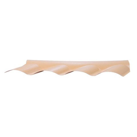 Cumeeira Espigão Articulada Plan Superior 81 x 27cm Afort Bege