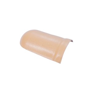 Fechamento Cumeeira Colonial PVC 14,5 x 25 cm Afort
