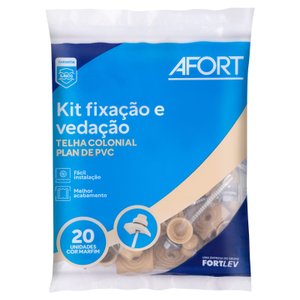 Kit Fixação e Vedação para telha PVC Plan