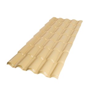 Telha Colonial PVC 2,62x0,86 5 Ondas Afort