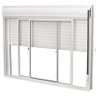 Janela C/persiana Integrada Alumínio Branco 2fls Móveis - 100x120 - 2