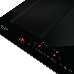 Cooktop de Indução 4 Bocas Preto com Zona Flexível Dako Diplomata 220v - 6