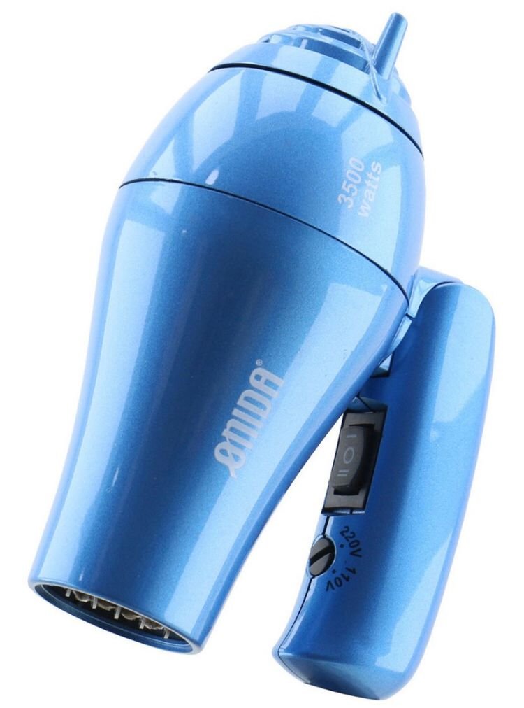 Mini Secador De Cabelo Bivolt Portátil Dobrável 3500w Viagem ...