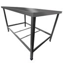 Ver imagem 2 de Kit Lanchonete Mesa de Manipulação 100x55cm + Fritadeira a Gás 2 Cuba + Chapa a Gás 30cm