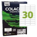 Ver imagem 3 de Etiqueta Inkjet Laser A4 Branca 25,4 X 66,7 Mm 1000 Fls Cc180