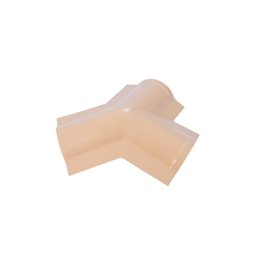 Cumeeira Triangular Colonial 15 x 15 x 15 cm PVC Afort - 1